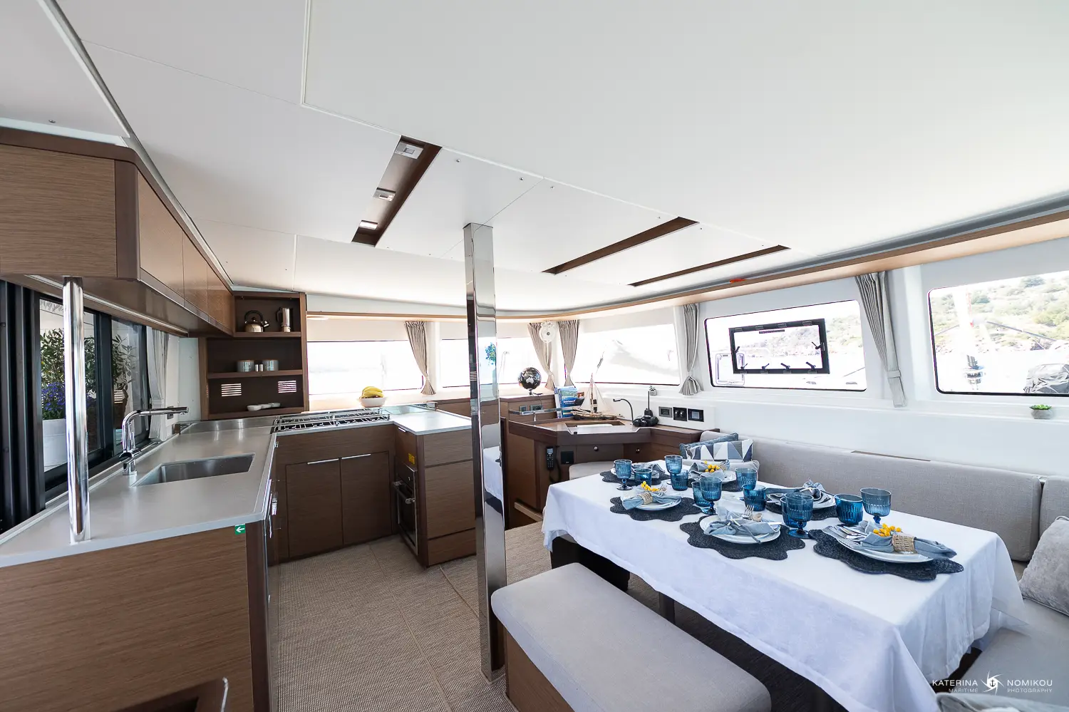El Marita Brand New 2021 A/C & Generator Skippered, Foto 46