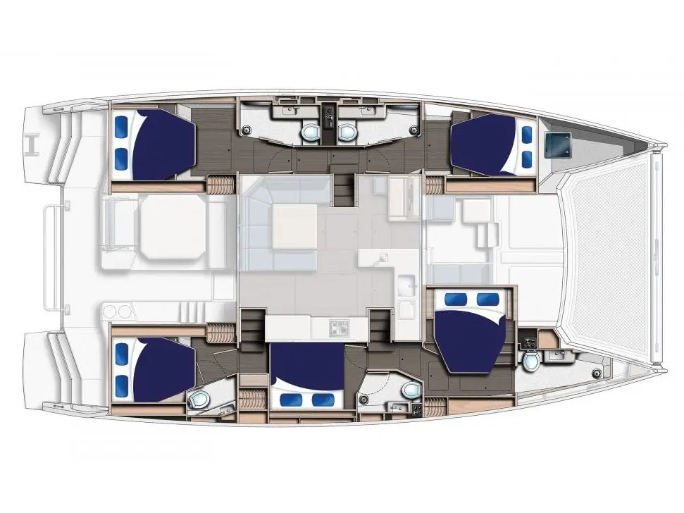 Moorings 5000 Exclusive, Plan image