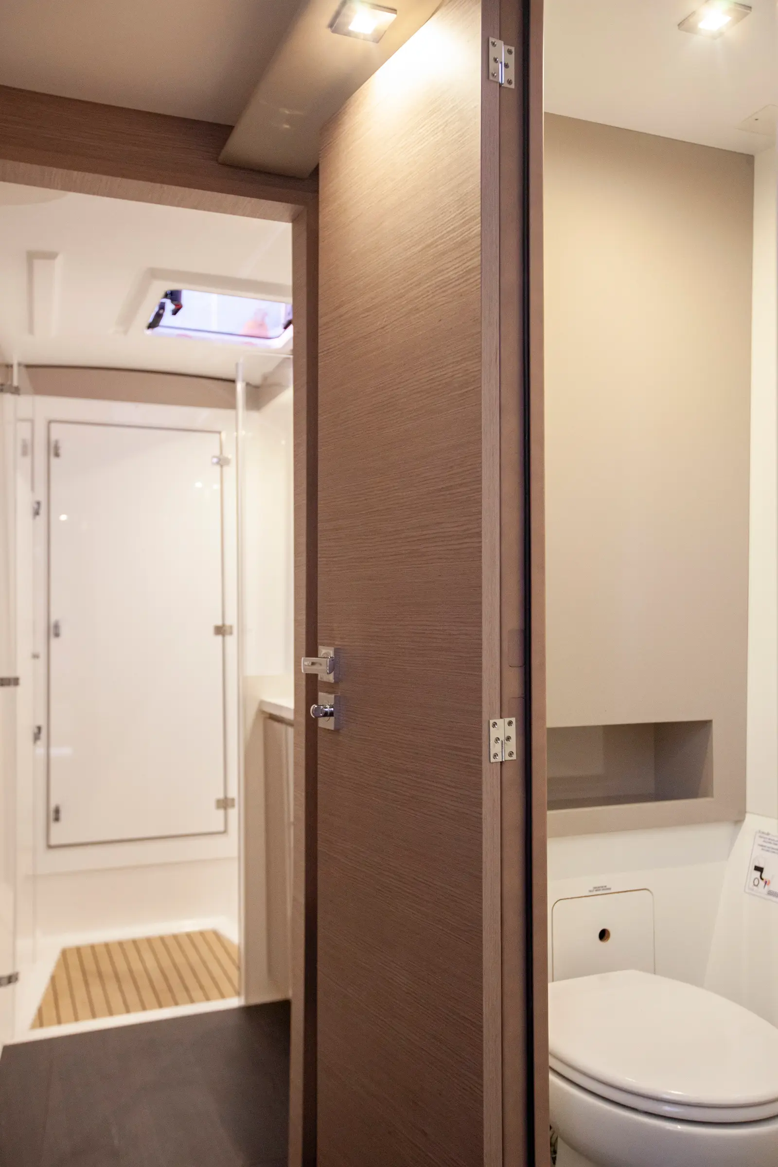 Serenita, WC (starboard side)