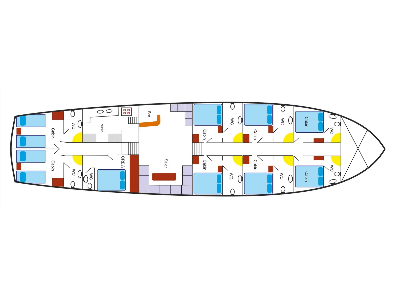 Perla del Mar 1, Plan image