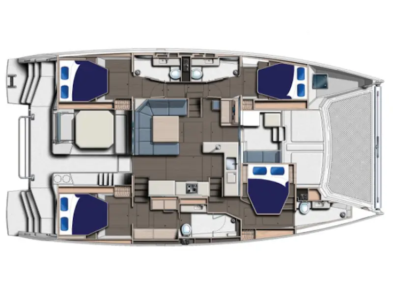 Moorings 5000 Exclusive, Plan image
