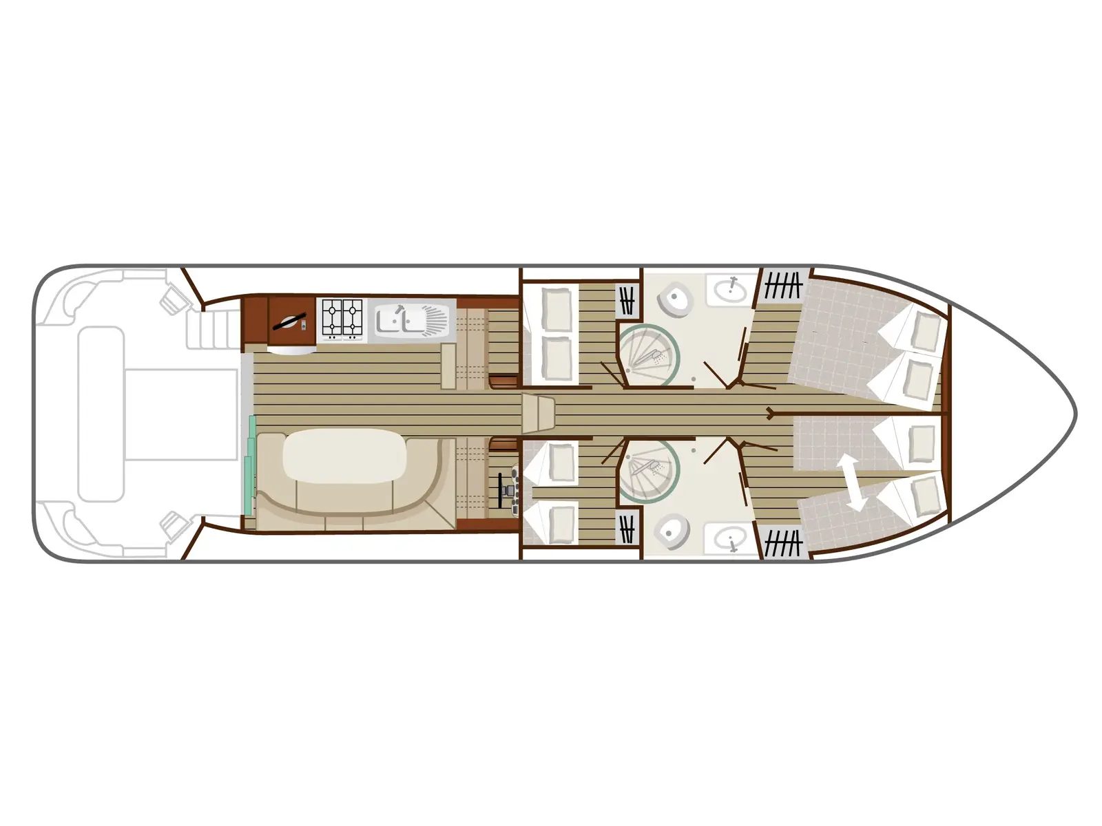 Cruiser Premium 8/10 Pers., Plan image