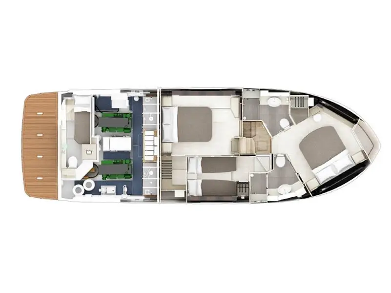MY WAY, Layout LowerDeck