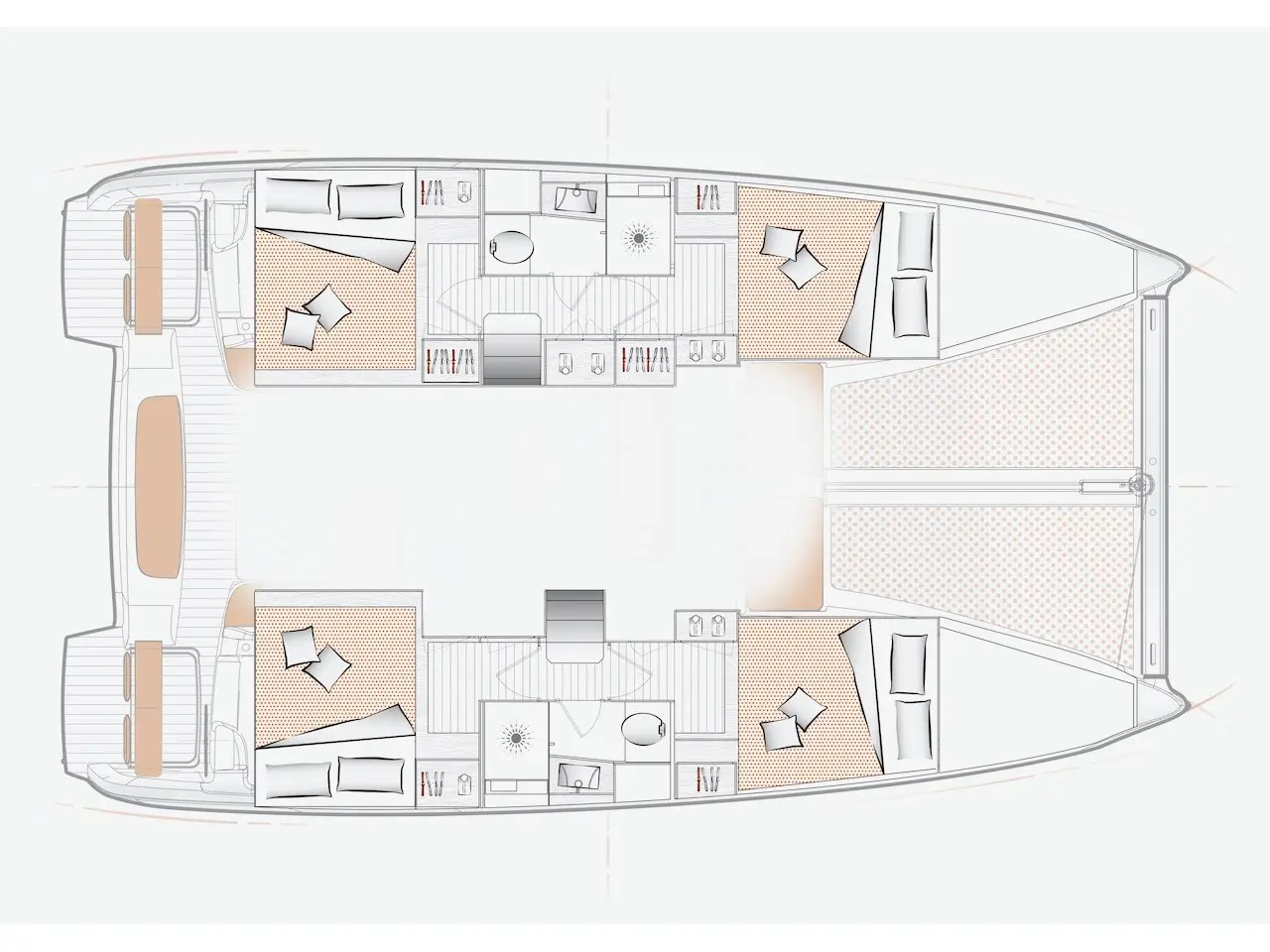 Bronze Kiss, Plan image