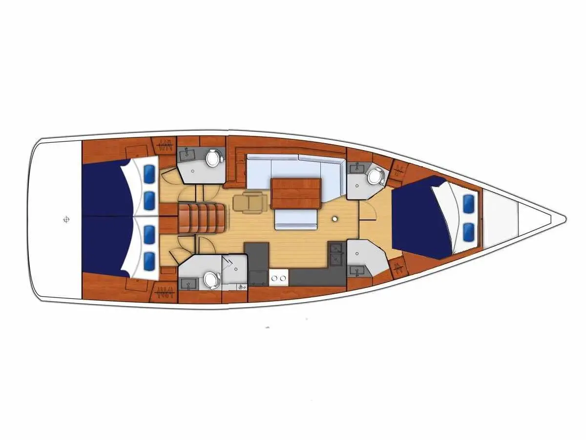 Spirit of Adventure, Plan image