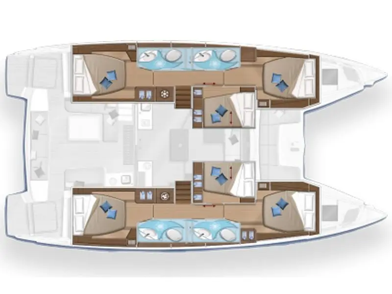 Colibrì Platinum Service, Plan image
