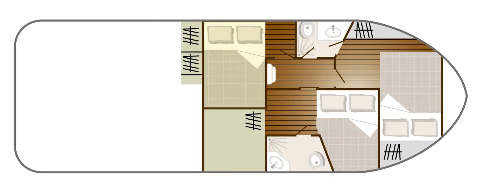 Cruiser Comfort 6/8 Pers., Plan image