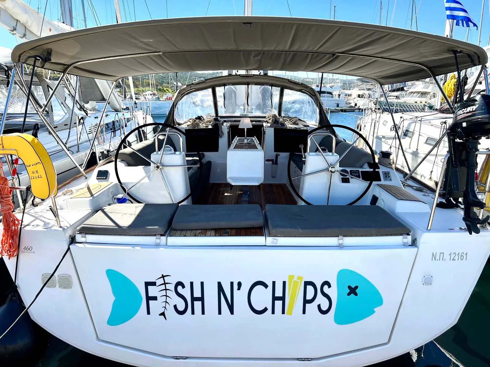 Fish N`Chips, Dufour 460 Grand Large