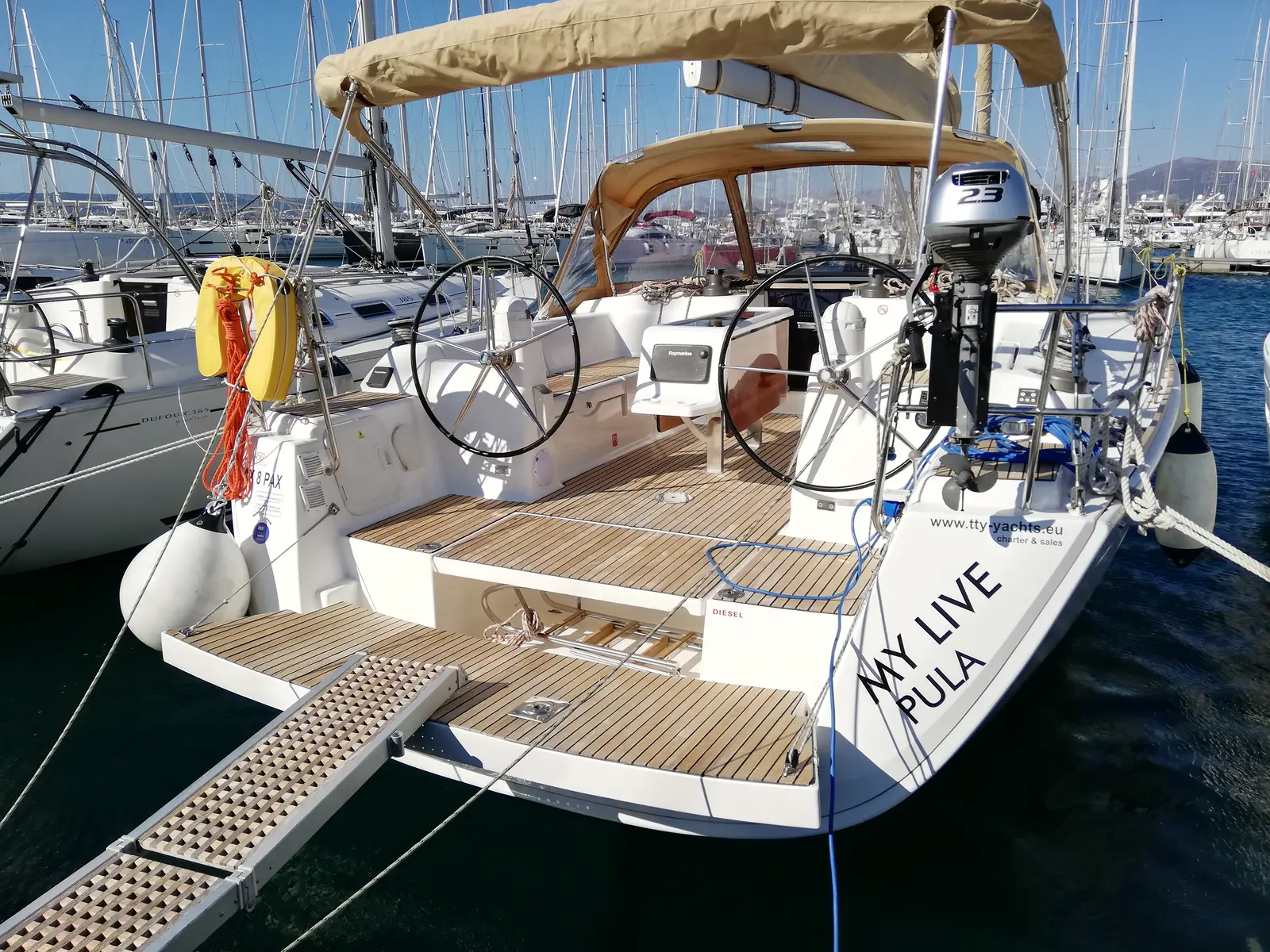 My Life, Dufour 450 Grand Large