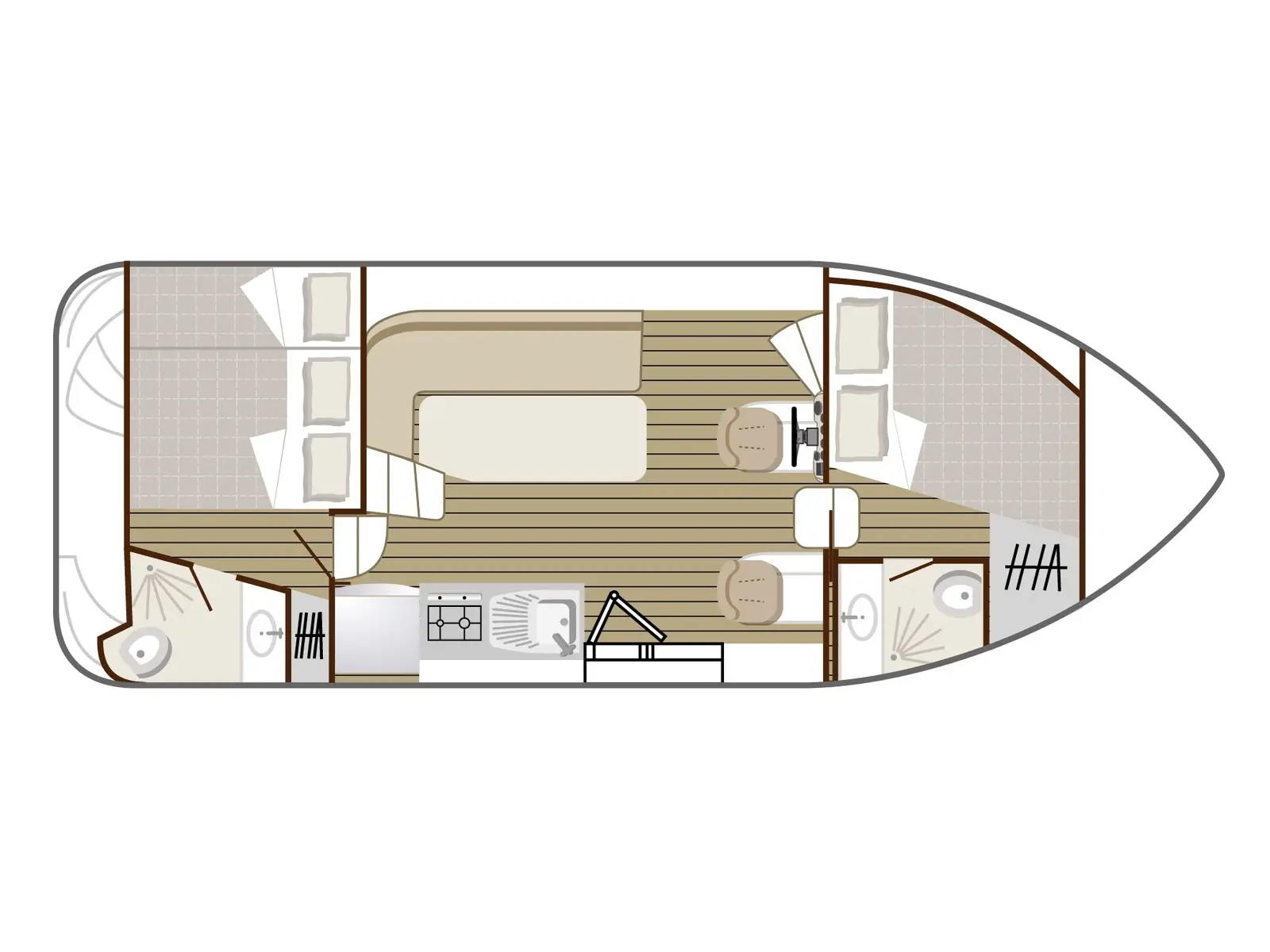 Cruiser Comfort 4/7 Pers., Plan image