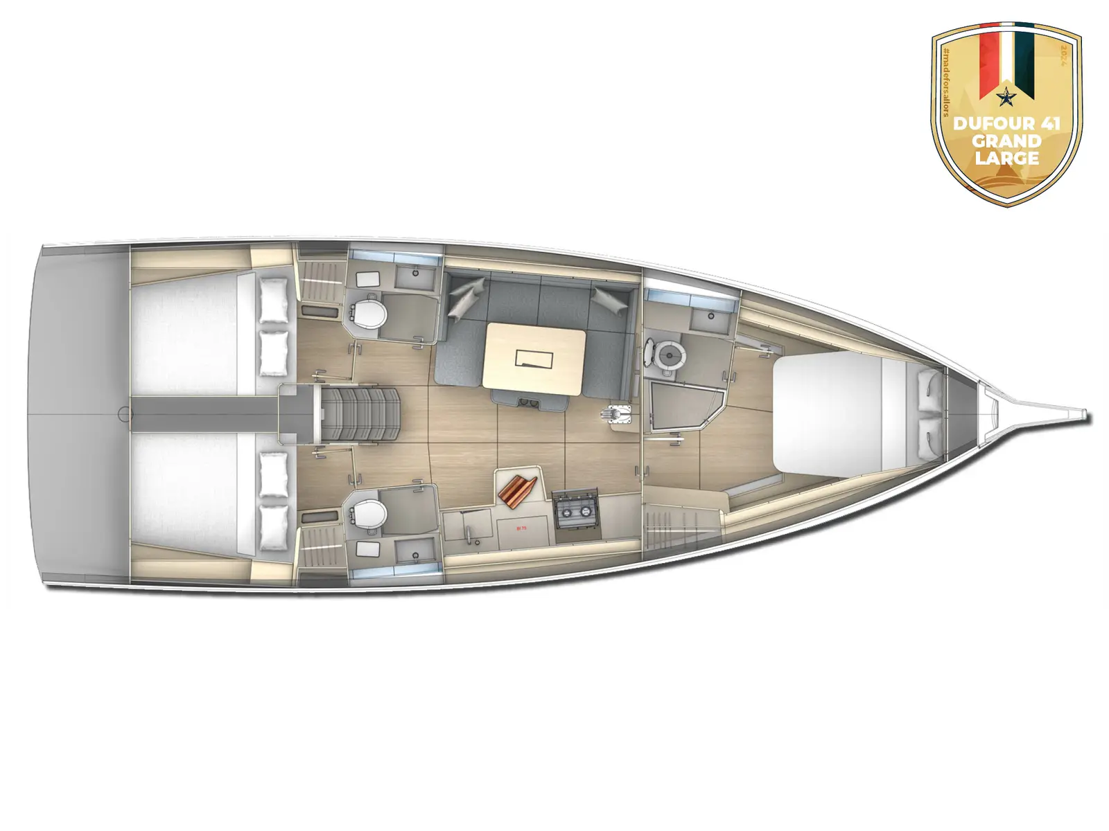 Mila (A/C & gen), Plan image