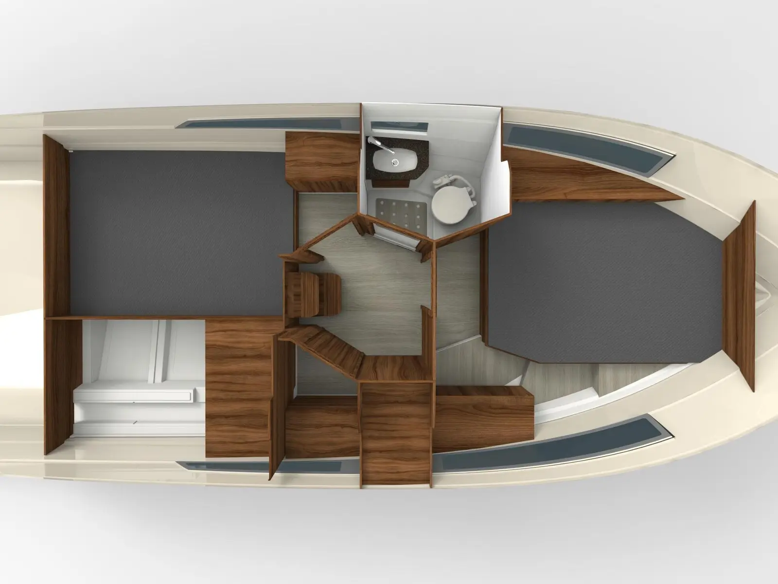 Balt 918 - 2 cab. SAUNA, Plan image