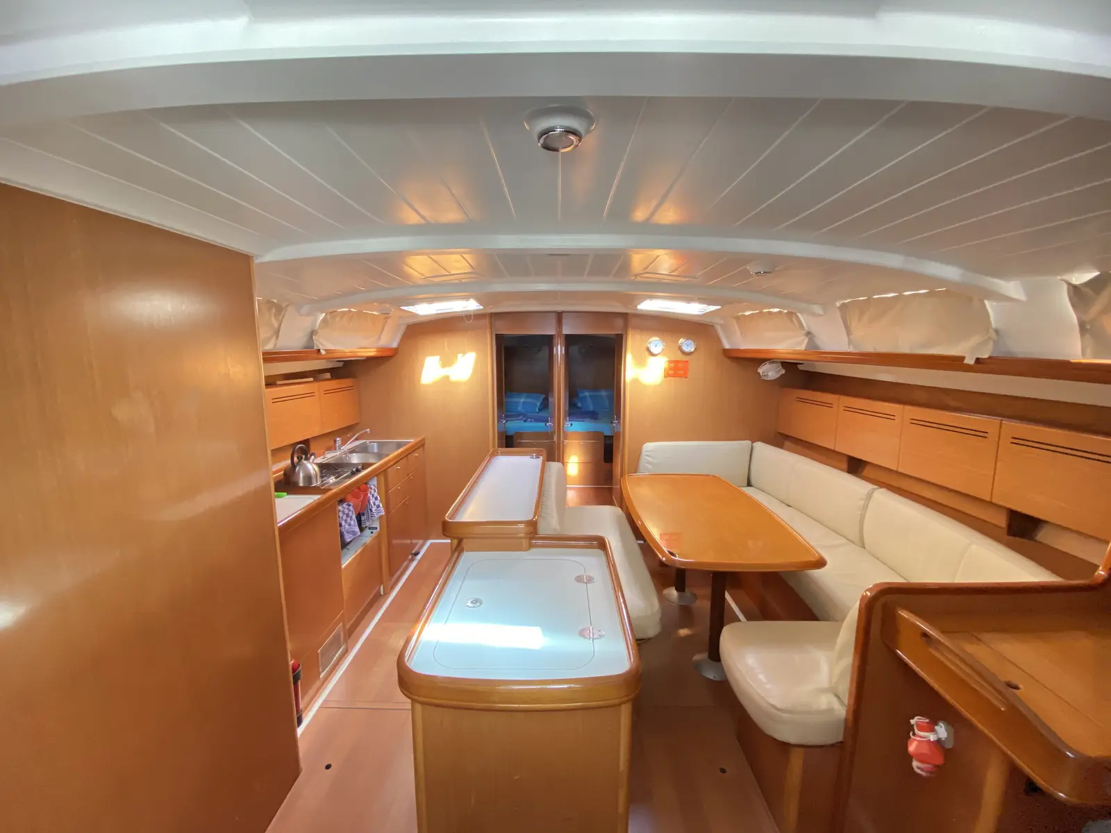 Take Five, Interior image