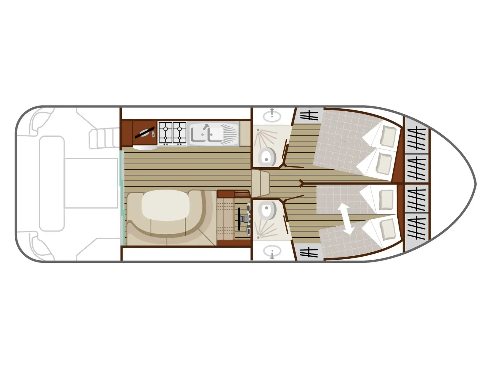 Cruiser Comfort 4/6 Pers., Plan image