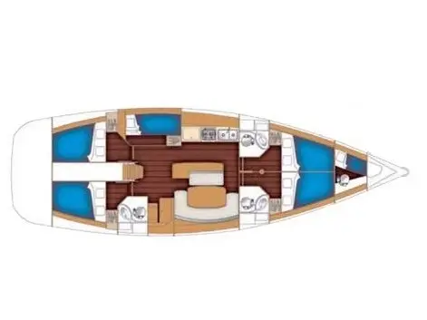 Lucky dice - (A/C - Generator - Refit 2022), Plan image