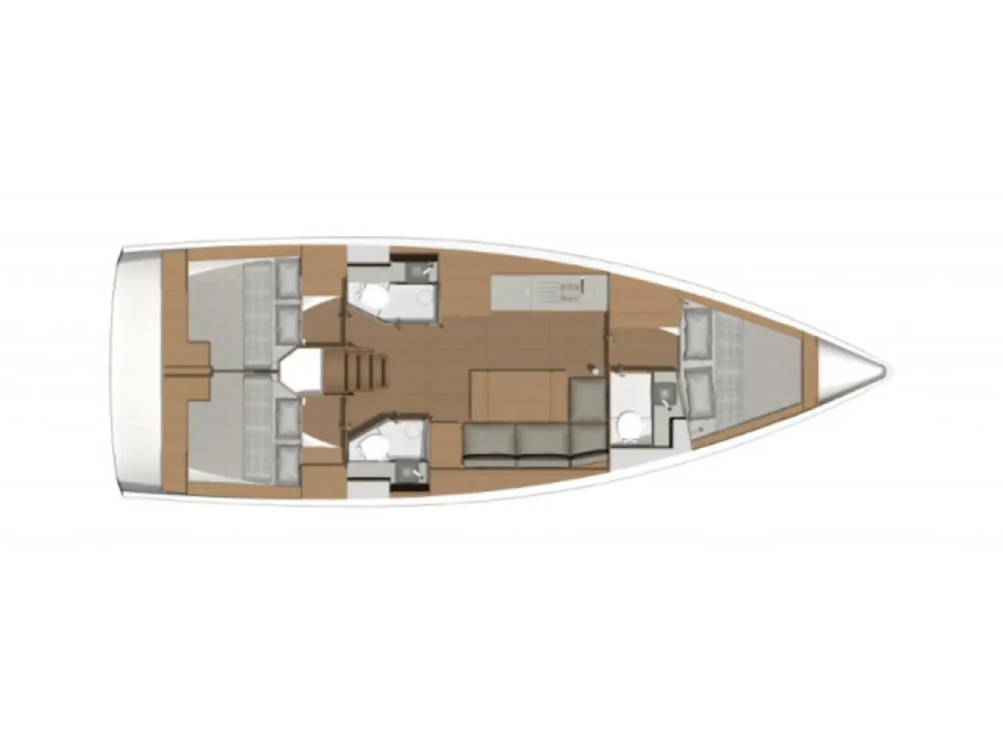 Maestro ( The boat is located in the Port of Sivota, Lefkada ) , Plan image