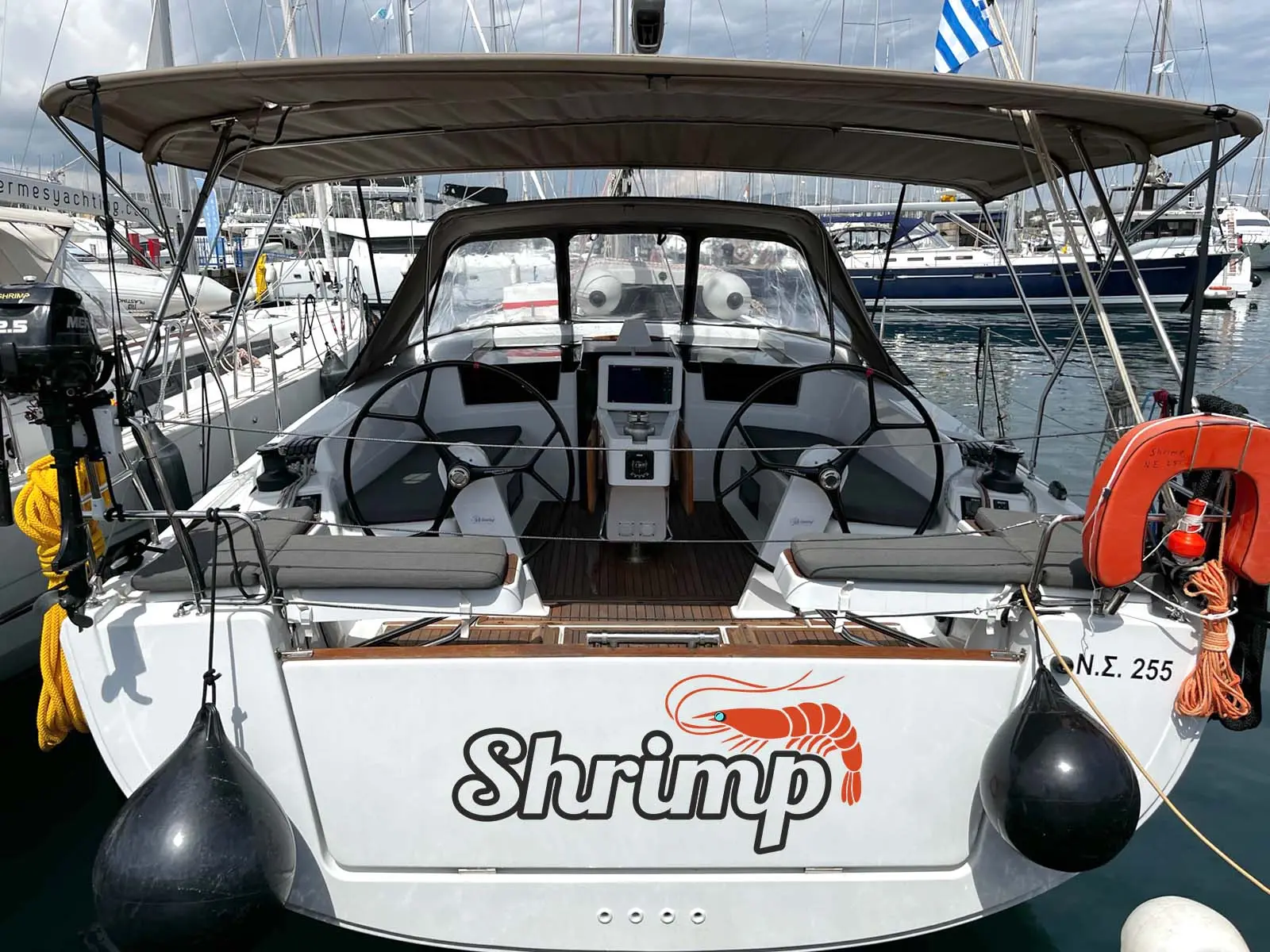Shrimp, Hanse 418