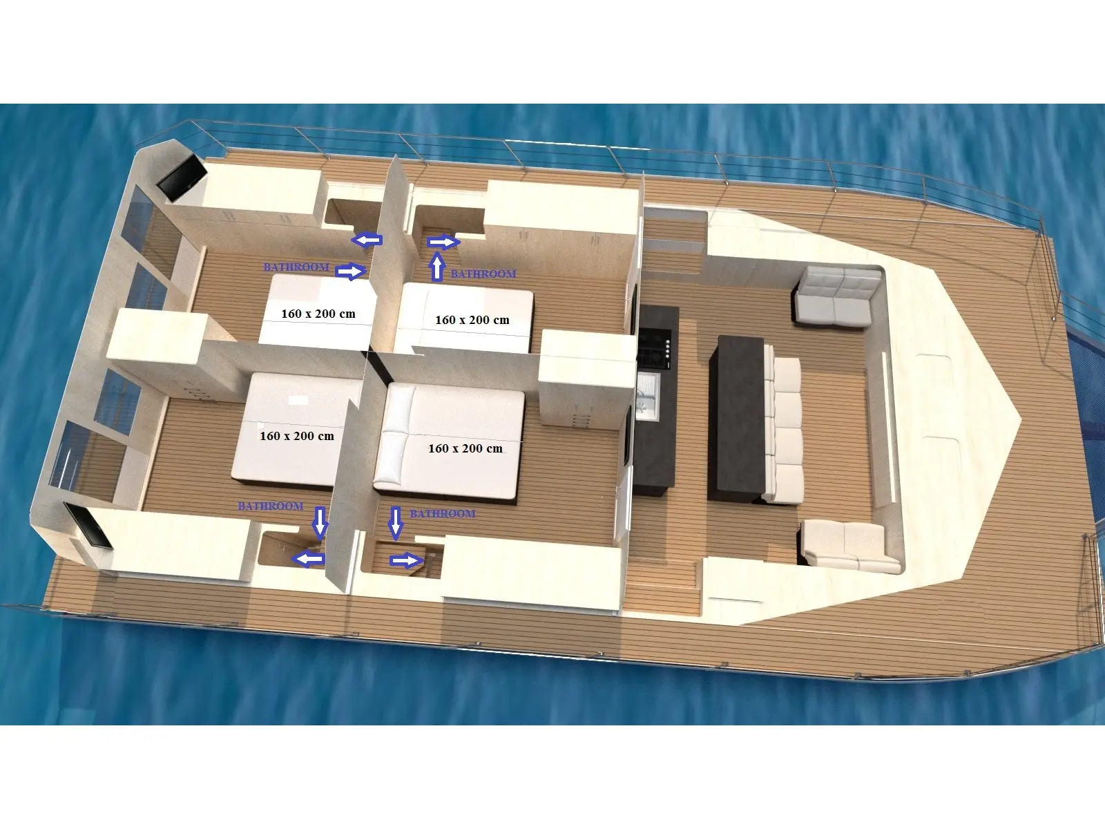UPWIND 50, Plan image