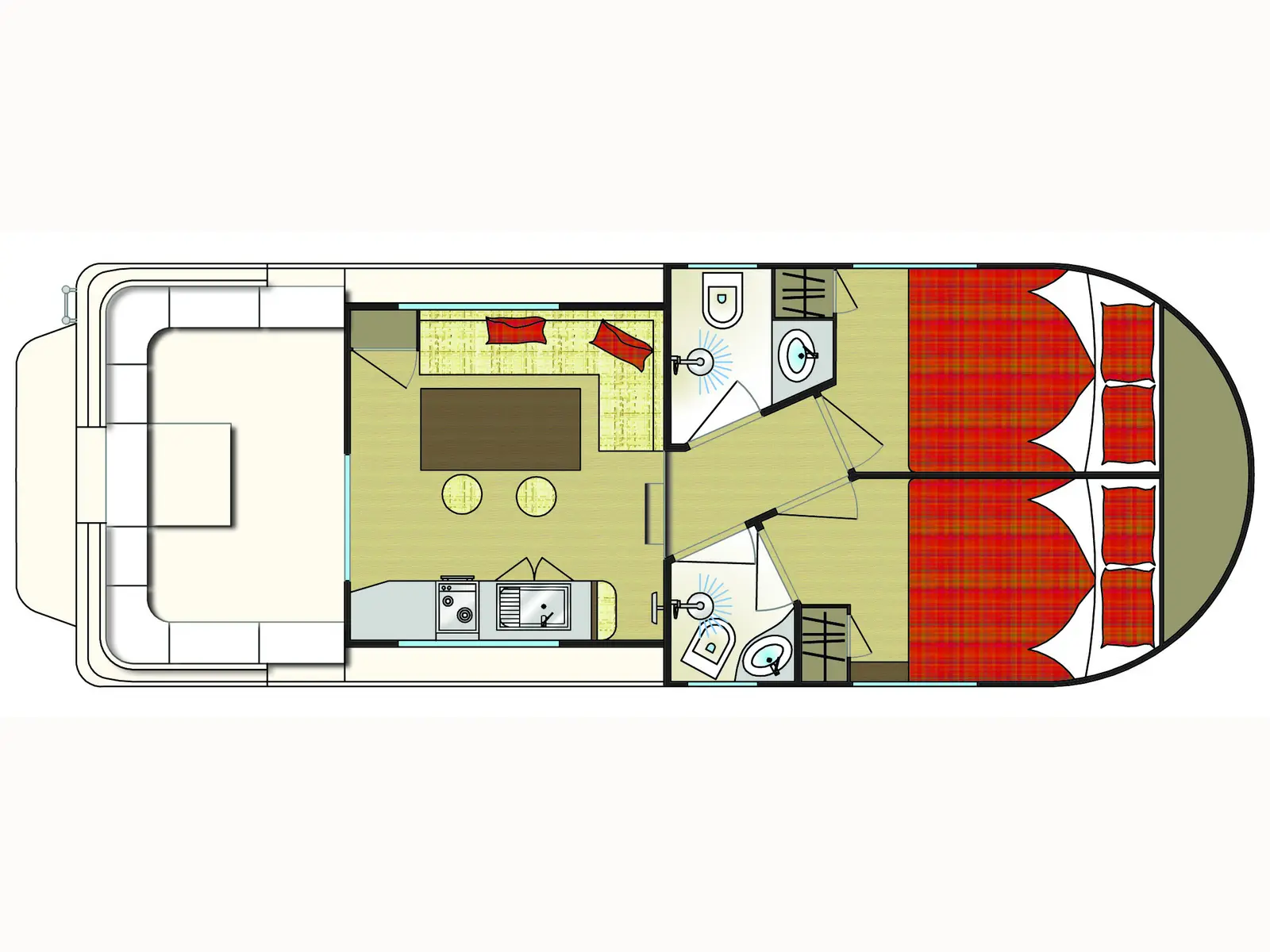 NCF Twins, Plan image
