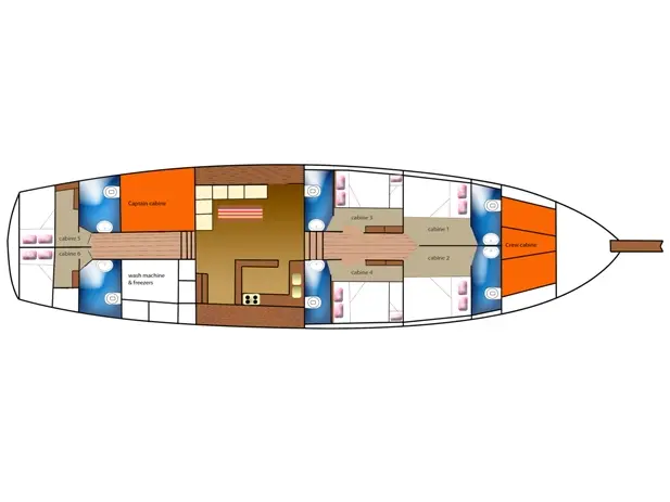 Sila Cabin 6 - Standard, Plan image