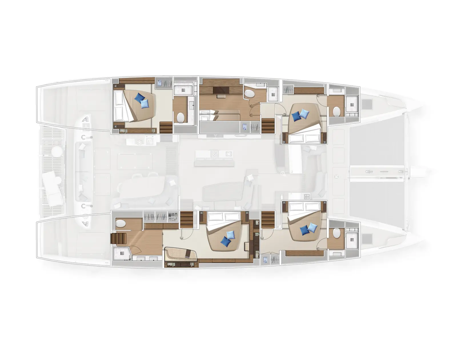 SAILUXE - La Controra, Plan image