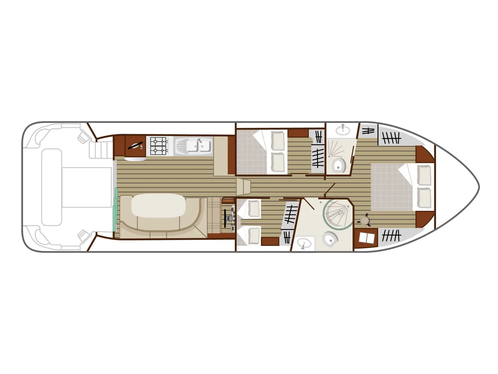 Cruiser Premium 6/8 Pers., Plan image