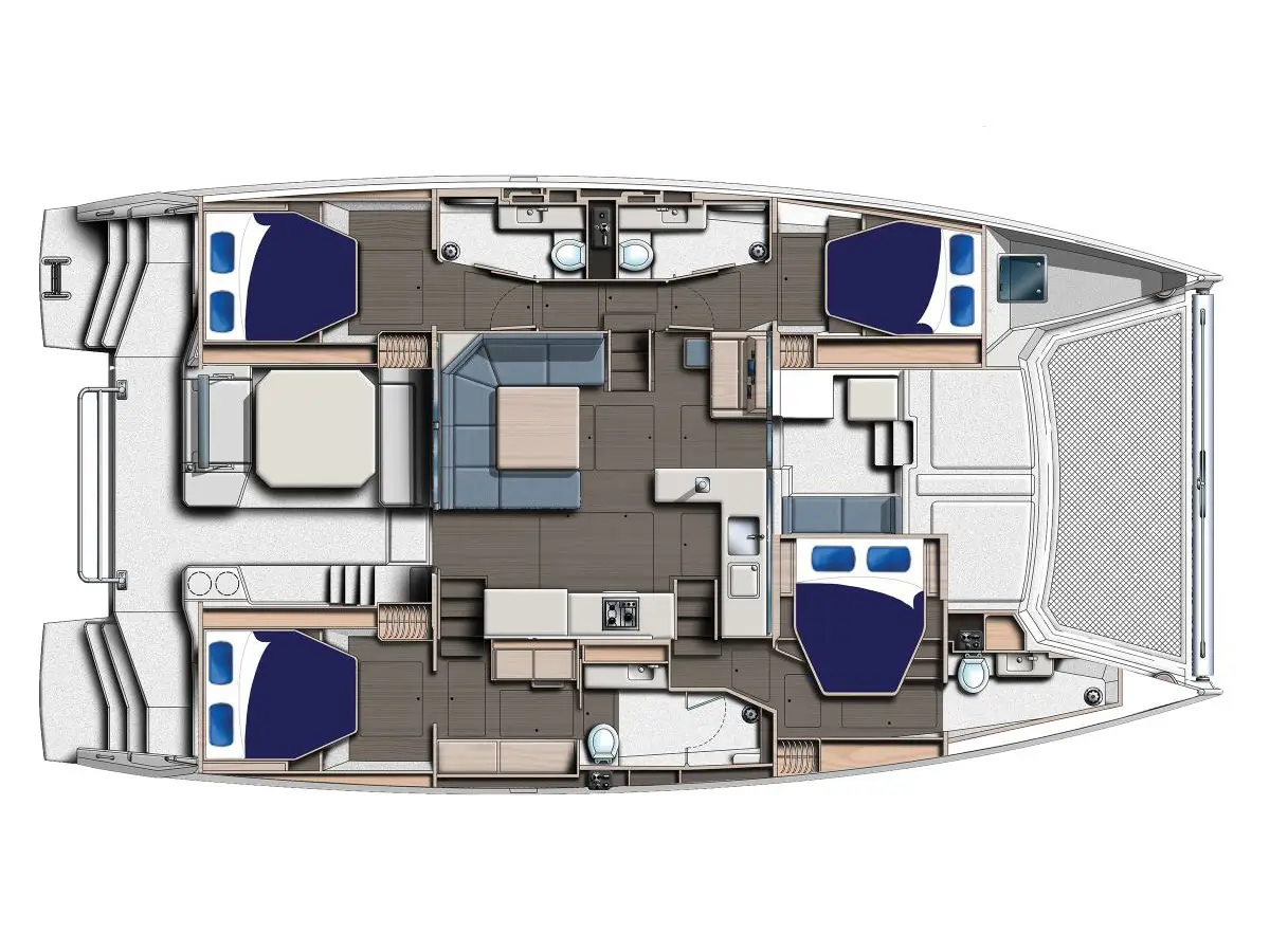 Moorings 5000-4 Club, Plan image