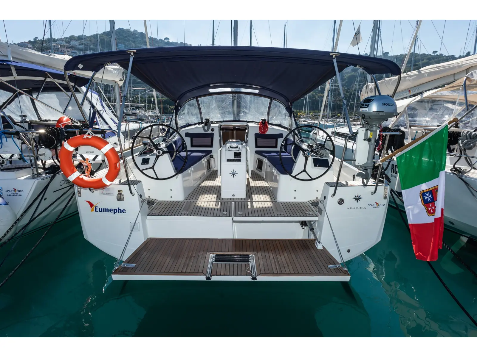 Eumephe - Standard line, Sun Odyssey 410