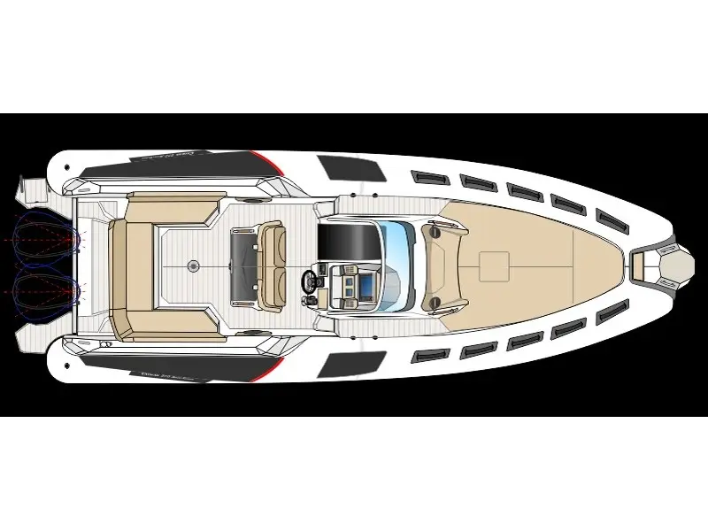 Ranieri Cayman 28.0, Plan image