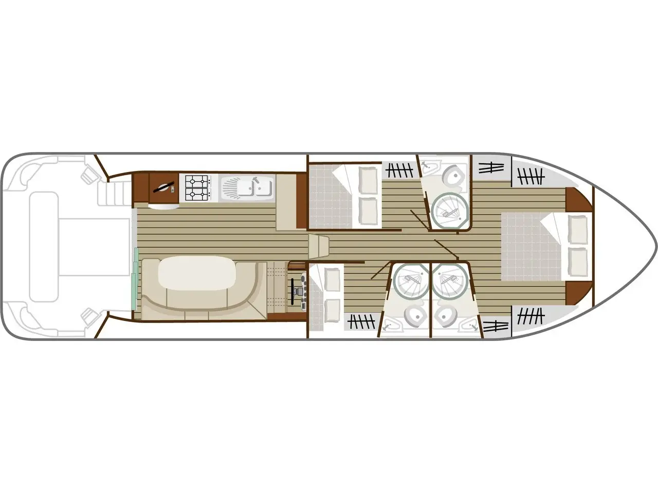 Cruiser Premium 6/8 Pers., Plan image