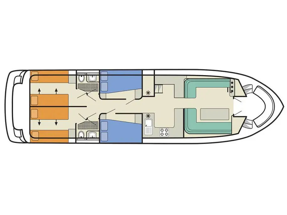 Salsa B - Comfort 10, Plan image