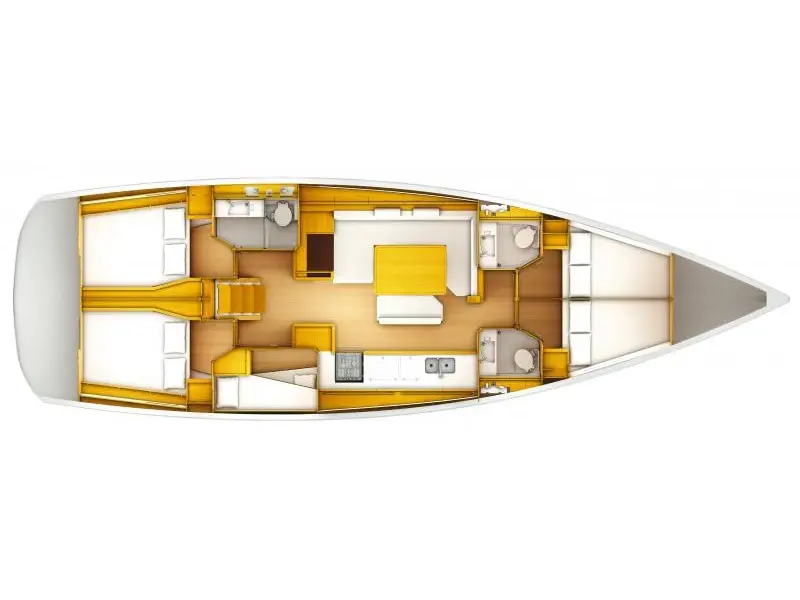 Aldebaran, Interior image