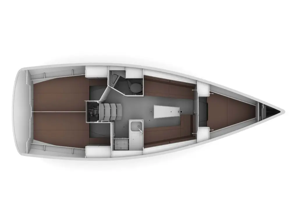 S/Y Celestia, Plan image