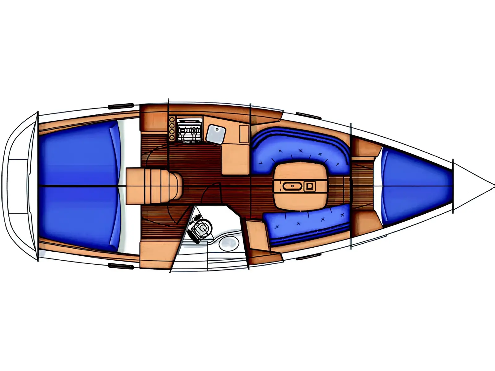 Tombo, Plan image