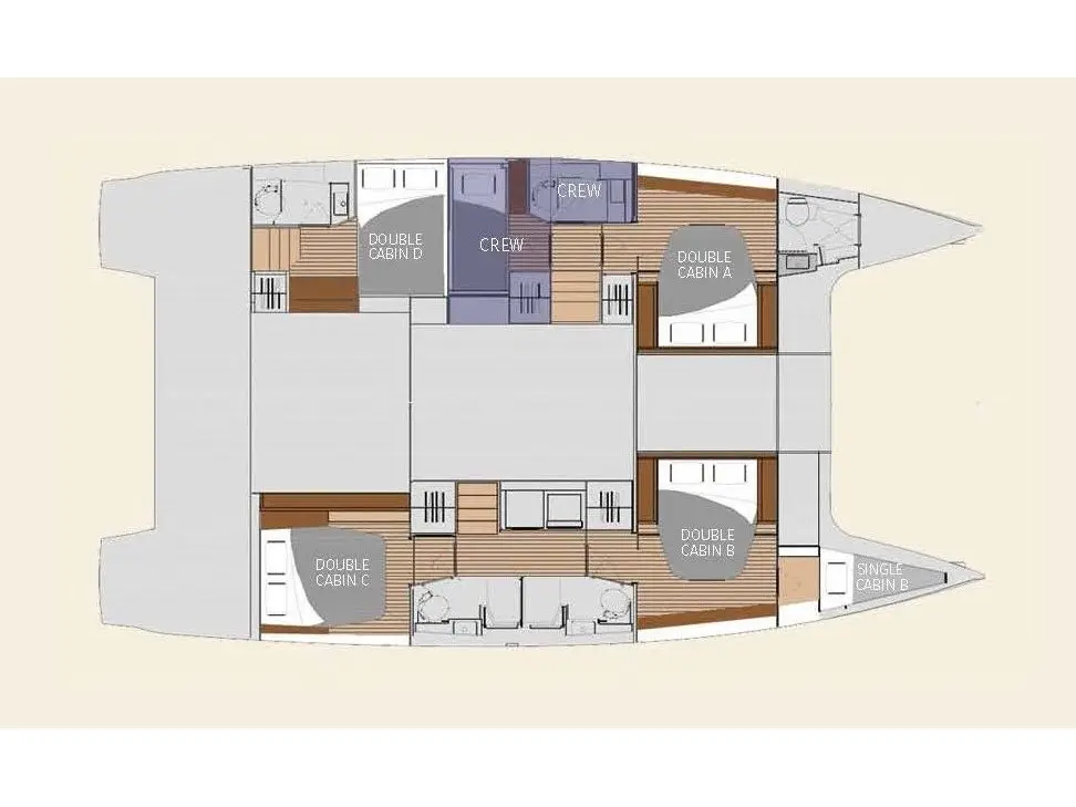 Crewed "Alegria", Plan image