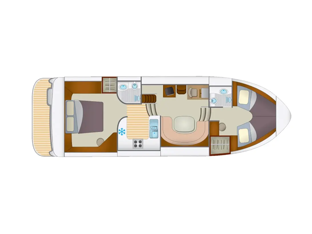 Cruiser Premium XL 4 Pers., Plan image