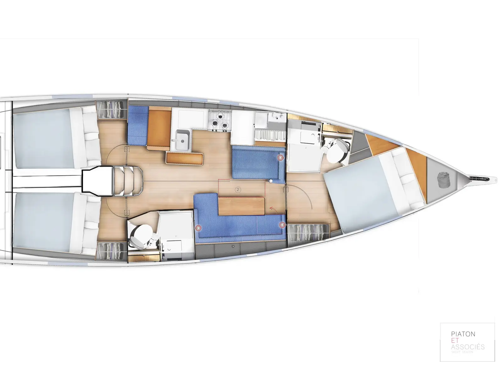 Rosso Bianco, Plan image
