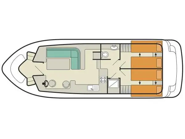 Tango - Comfort 8, Plan image