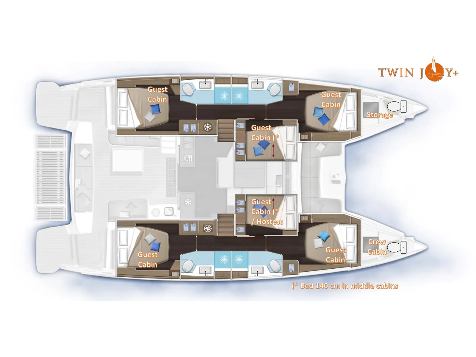 Twin Joy +, Plan image