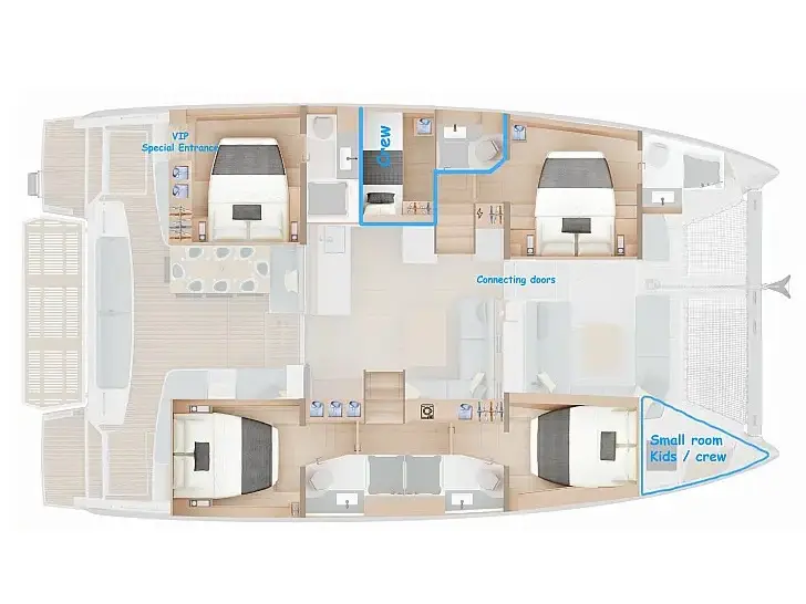 Active Cruises, Plan image