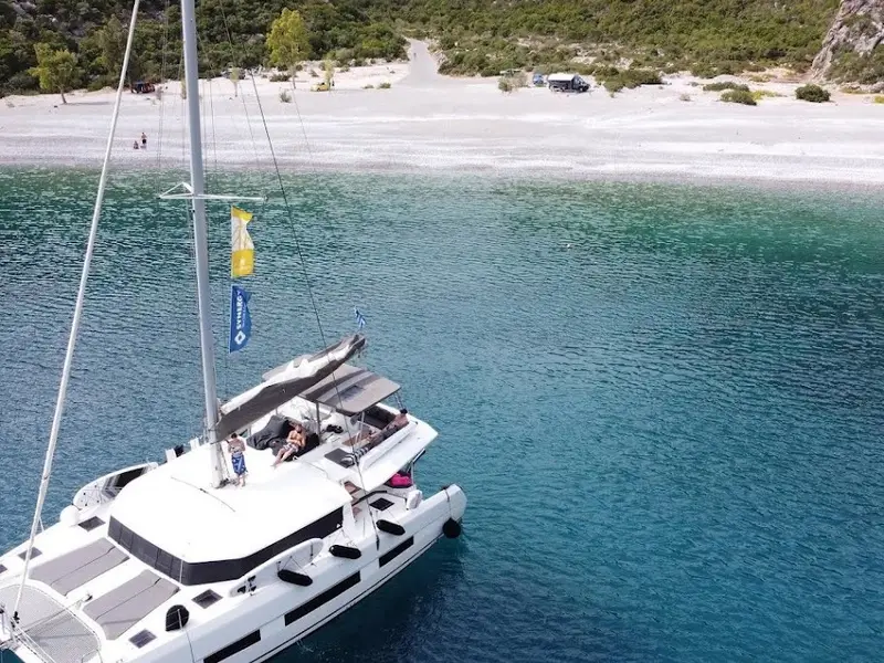 Blue Horizon - Skippered, Dufour Catamaran 48