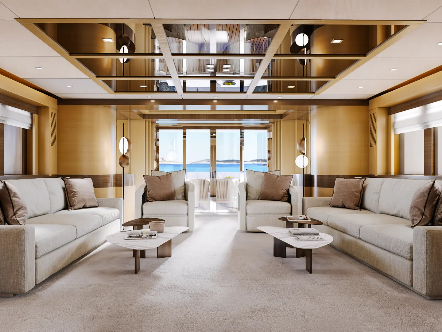 Silent World, Interior image
