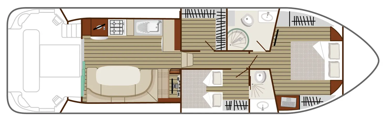 Cruiser Premium 4/6 Pers., Plan image