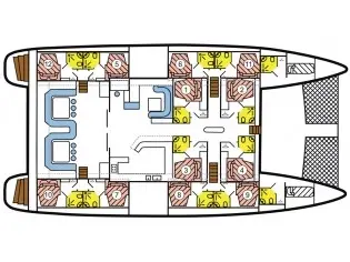 Cabin G12, Plan image