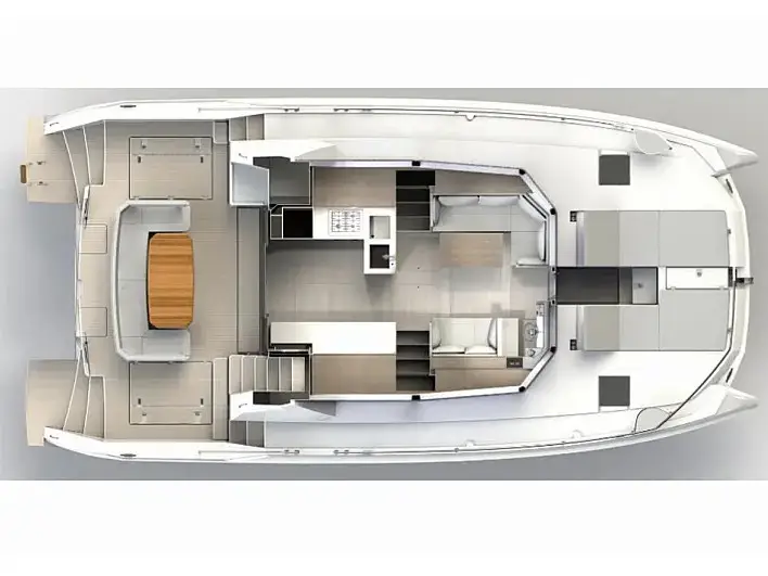 Moorings 464PC Exclusive, Plan image
