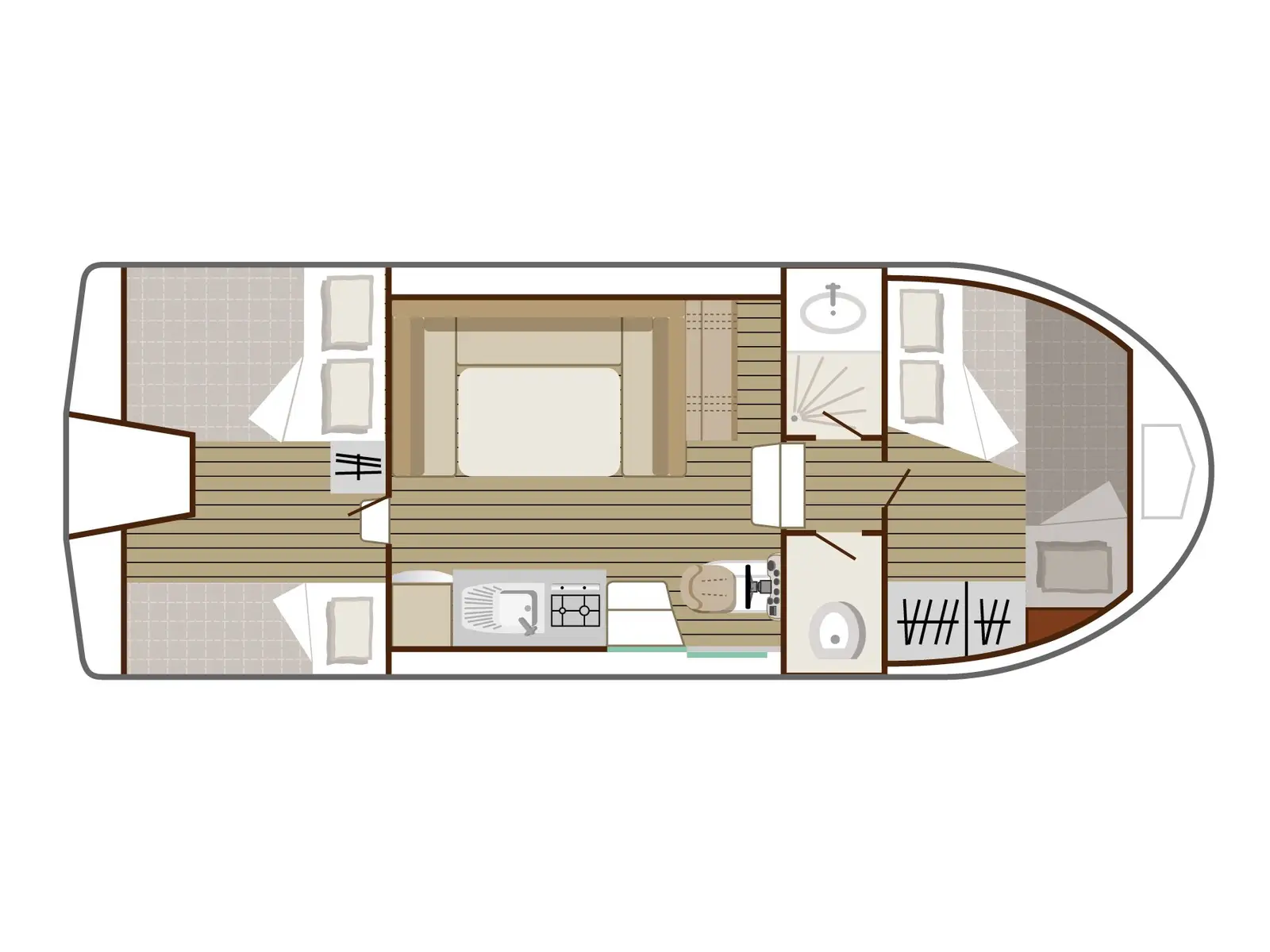 Cruiser Classic 4/8 Pers., Plan image