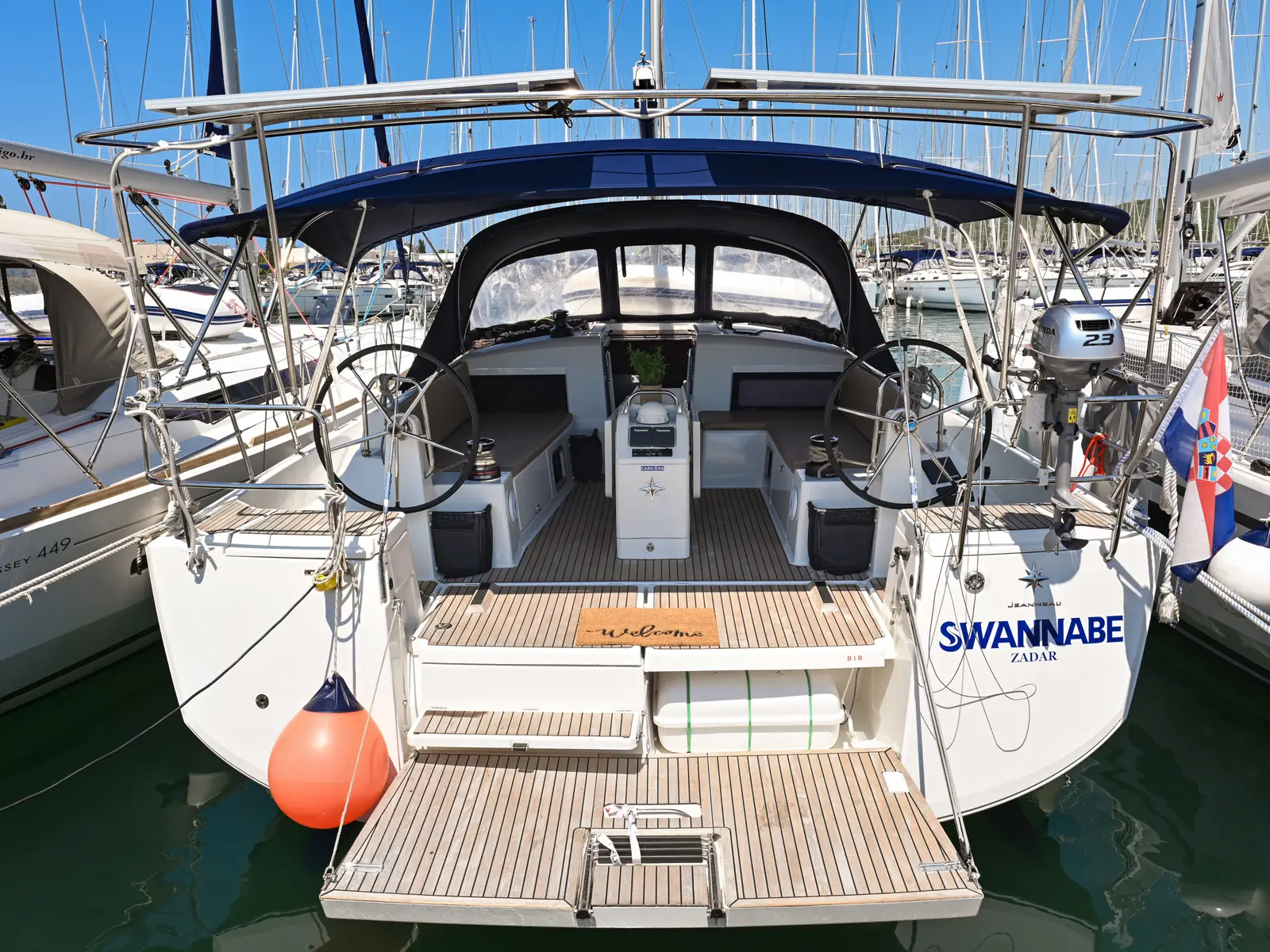 Swannabe, Sun Odyssey 490
