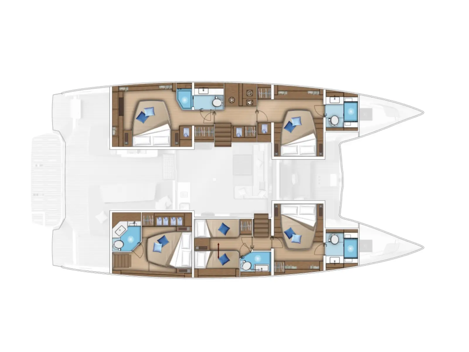 The Moon - FIRST CLASS, Plan image