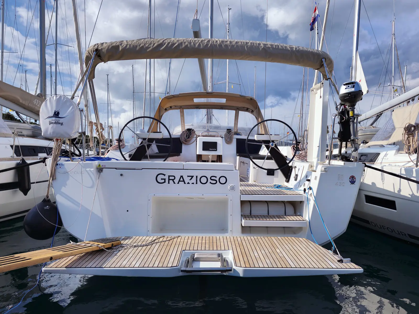 Grazioso, Dufour 430