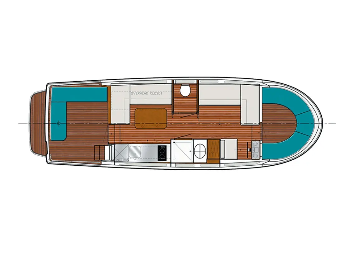 Pénichette Premium 2/4 Pers., Plan image